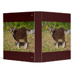 Nigerian Pygmy Goat Vinyl Binder