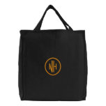 Nigh Horizon Embroidered Tote Bag