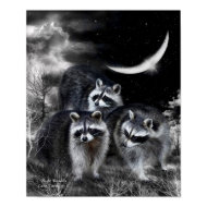 Night Bandits Art Poster/Print print
