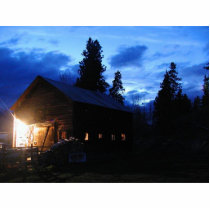 Night Barns Clouds photo sculptures