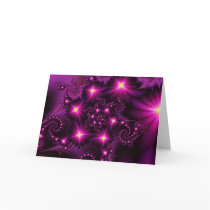 Night bloom Happy Birthday card
