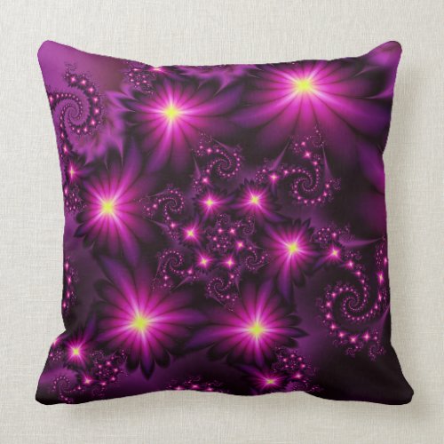 Night bloom mojo_throwpillow