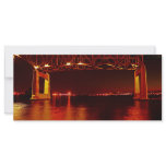 Night Bridge Piece Custom Rack Card