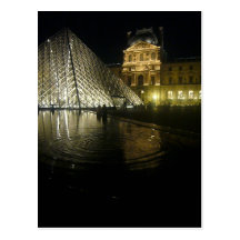 Night by the Pyramid Post Card