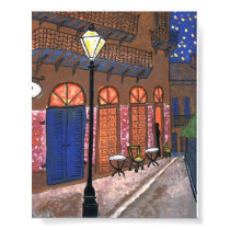 Night Cafe at Pirates Alley posters
