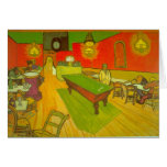 Night Cafe by Vincent van Gogh Card
