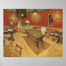 Night Cafe by Vincent van Gogh Poster