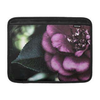 Night Camellia MacBook Air Sleeve