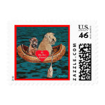 Night Canoe: "Best Friend" Stamps