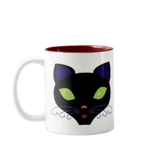 Night Cat mug