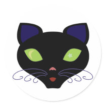Night Cat stickers