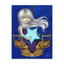 "Night Chariot" Postcard