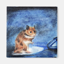 Night Dancer (Hamster) Magnet