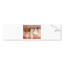 Night Dancing Bumper Sticker