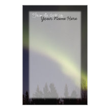 Night Dancing; Customizable Custom Stationery