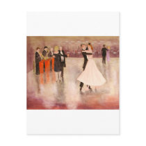 Night Dancing Post Card