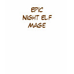 Night Elf Mage Shirts