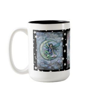 Night Fairies Trio Coffee Mug by Molly Harrison mug