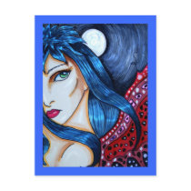 Night Fairy postcards by dreamlyn Night Fairy postcards
