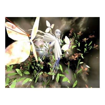 Night Fairy Print by charliemc