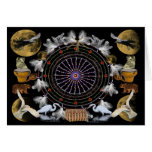 Night Fire Moon Shield Cards