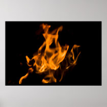 Night Flames Print