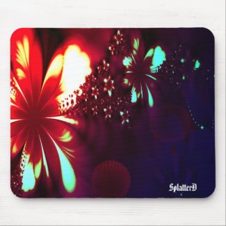 NIGHT FLOWER MousePad mousepad