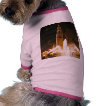 Night Fountains Balboa Park Towers pet clothing by lifesphere Night Fountains Balboa Park Towers pet clothing