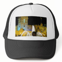 Night Fountains Water Balboa Park Prado hats