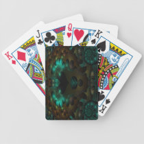 Night Garden Fractal Playing Cards playing cards