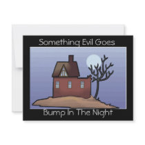 Night House Custom Invitations