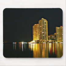 NIGHT IN MIAMI MOUSE PADS