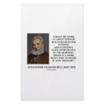 Night Is A More Quiet Time To Work It Aids Thought Personalized Stationery