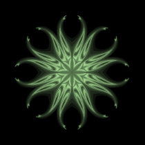 Night Jester Mandala posters