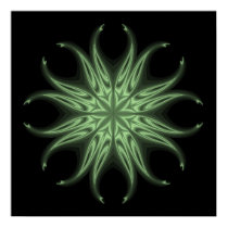 Night Jester Mandala posters