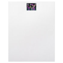 Night Jewels – Magenta and Black Brilliance Letterhead