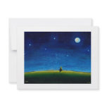 Night landscape art The Stars Are Calling, Colin Announcement