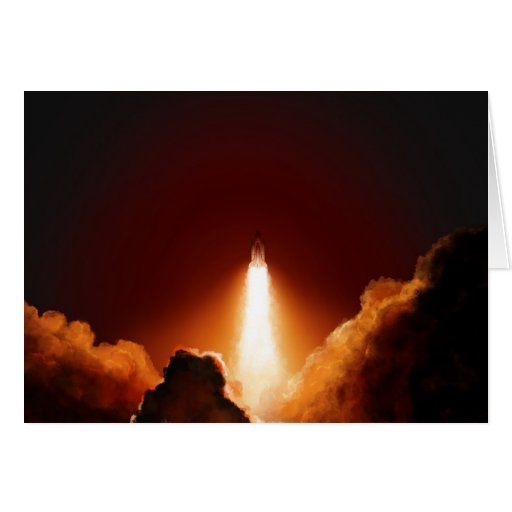 Night Launch Card