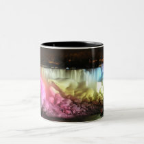 Night Lights: American Falls Mug mugs