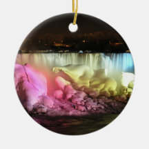 Night Lights: American Falls Ornament