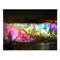 Night Lights: American Falls postcards