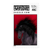 Night Mare Gothic Art Custom Postage postage by darkdreams Night Mare Gothic Art Custom Postage postage