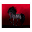 Night Mare Is Waiting Gothic Art Poster posters