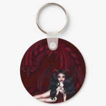 Night Mistress Keychain by faerystore Night Mistress Keychain