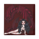 Night Mistress Magnet by faerystore Night Mistress Magnet