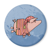 night night piggy magnets