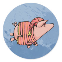 night night piggy stickers