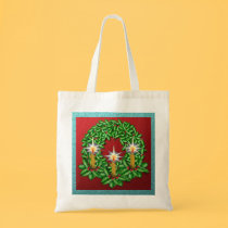 Night of Light Christmas Tote Bag Cloth bags