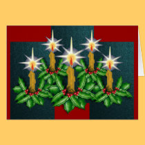 Night of Light Greeting Card cards