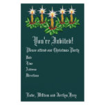 Night of Light Holiday Stationary Invite Stationery